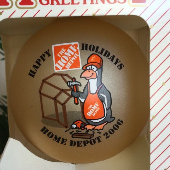 The Home Depot Collectable Christmas Ornaments lot of 7 - Picture 12 of 16